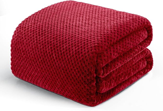 Exclusivo Mezcla Fleece Bed Blanket Twin Size, Super Soft and Warm Blankets by ExclusivoMezcla