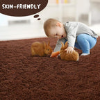 LOCHAS Ultra Soft Indoor Modern Area Rugs 10x14 Fluffy Living Room Carpets - Image 5