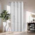 Joydeco Blackout Door Curtain for Doorway Privacy 84 Inches Long, Grommet by JOYDECO