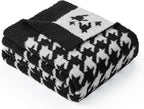 Snuggle Sac Houndstooth Throw Blanket - Image 9