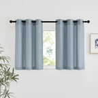 NICETOWN Linen 36 inch Curtains by NICETOWN