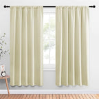 NICETOWN Living Room Curtains, Home Decorations Thermal Insulated Solid Rod by NICETOWN