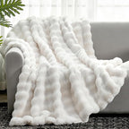 Cozy Bliss Faux Fur Throw Blanket by CozyBliss