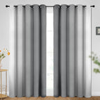 SimpleHome Ombre Room Darkening Curtains - Image 2