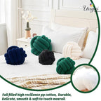 Uvvyui Knot Pillow Ball, Soft Home Decorative Pillows, Round Throw Pillow - Image 3