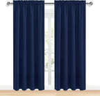DWCN Navy Blue Blackout Curtains - Image 9