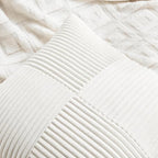 Fancy Homi 2 Packs Cream White Long Lumbar Decorative Throw Pillow Covers 16x24 - Image 4