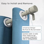 Byondeth Curtain Rods for Windows 16 to 48 or 60 Inches Max Adjustable Length 1 - Image 2