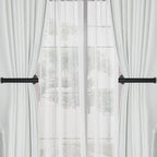 Groleca 2 Pack Adhesive Curtain Holdbacks Curtain Tie Backs Curtain Holdbacks - Image 3