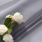SpaceDresser Grey Sheer Curtains 4 Panels Rod Pocket Semi-Sheer Curtain 90 - Image 6