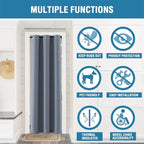 H.VERSAILTEX Doorway Curtain Blackout Closet Door Curtain Room Divider Window - Image 4