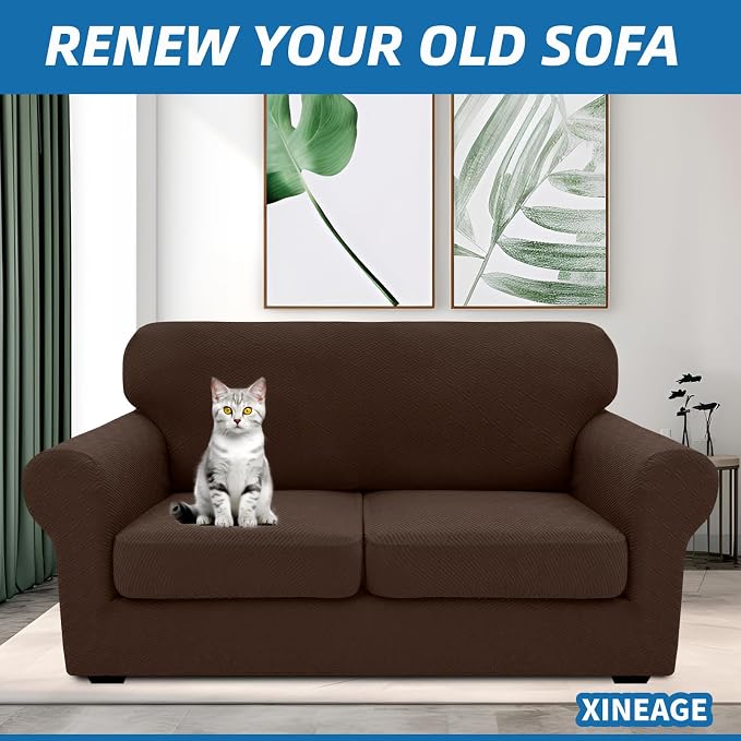 XINEAGE 2026 New 3 Pieces Couch Covers - Image 4