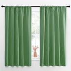 NICETOWN Blackout Curtains for Living Curtains, Froest Green, 52 by 63 Inch by NICETOWN