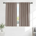 PONY DANCE Blackout Curtains Thermal Insulated Window Treatment Panels Room by PONYDANCE