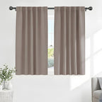PONY DANCE Blackout Curtains Thermal Insulated Window Treatment Panels Room by PONYDANCE