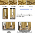 Simplebrand Ava Bright Gold Short Blackout Curtains - Image 8