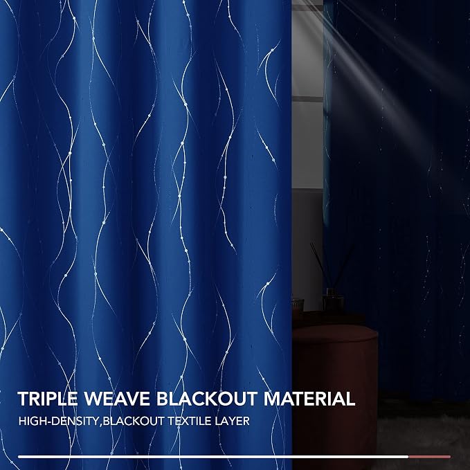 Deconovo Blackout Curtains, 42 x 63 Inch Drapes - Image 5