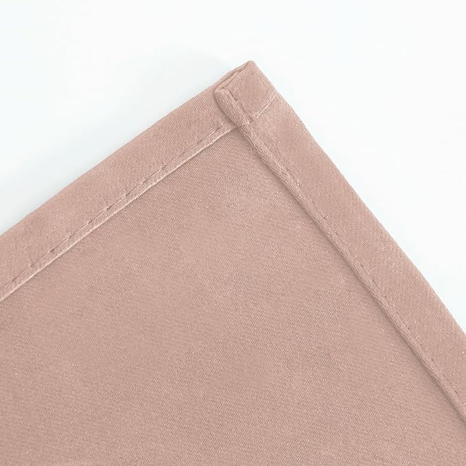 LEMOMO Blush Thermal Blackout Curtains/42 x 72 Inch/Set of 2 Panels Room - Image 6
