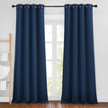 NICETOWN Moroccan Blue Room Darkening Curtains by NICETOWN