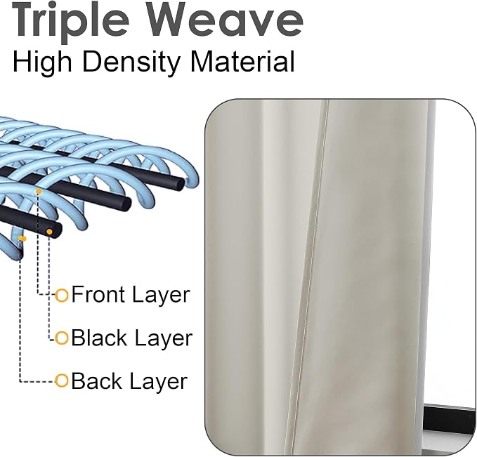 Chyhomenyc Natural Valances for Window, Light Filtering Short Curtains for - Image 5