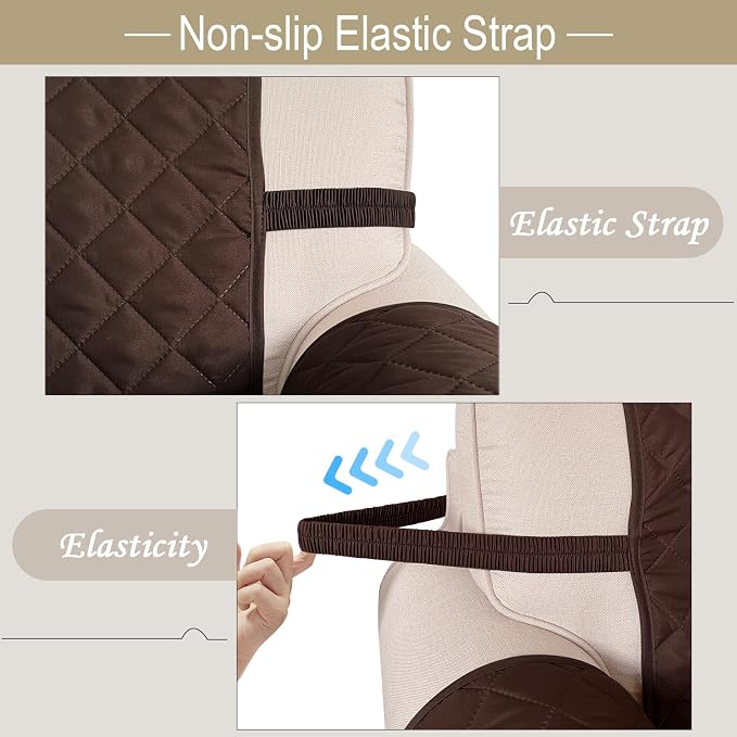 Reversible Loveseat Sofa Covers Couch Cover Furniture Protector - Image 6