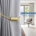 2 Pack Strong Magnetic Curtain Tiebacks Outdoor Elegant Decorative Tie Backs - Image 6