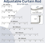 ENJOYBASICS Blackout Curtain rod - Image 5