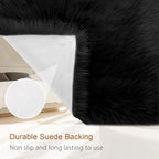 LOCHAS Soft Fluffy Faux Fur Rugs - Image 4