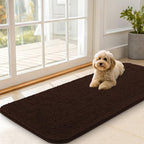 OLANLY Dog Door Mat for Muddy Paws 47x20, Absorbs Moisture and Dirt, Absorbent by OLANLY