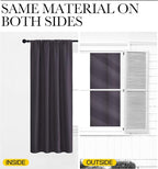 NICETOWN Blackout Curtains for Living Curtains, 2 Panels, 42 by 72, Room - Image 5