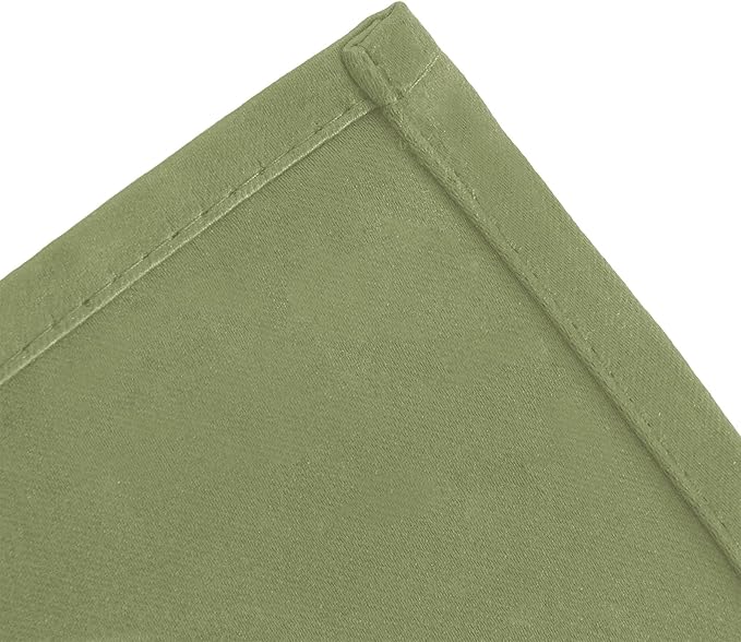 LEMOMO Blackout Curtains 52 x 84 inches Long Sage Green Curtains Set of 2 - Image 7