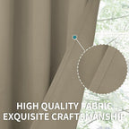 BGment Room Darkening Curtains 45 Inches Long - Image 7