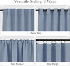 PONY DANCE Short Blackout Curtains Set - Image 5