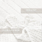 Exclusivo Mezcla Fleece Throw Blanket Extra Large, Super Soft and Warm Blankets - Image 4