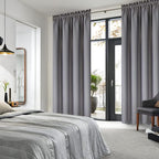 DWCN Grey Room Darkening Blackout Curtains - Image 2