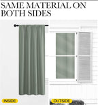 NICETOWN Living Room Curtains, 1 Pair, 70 x 84-inch, Home Decorations Thermal - Image 5