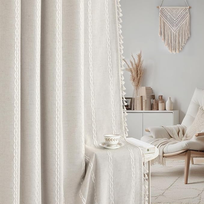 Boho 80% Blackout Curtains - Image 6