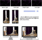 Simplebrand Ava Blackberry Short Blackout Curtains - Image 9
