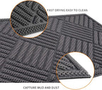 Mibao Front Door Mat, Dirt Trapper Welcome Mat - Image 4