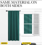 NICETOWN 2 Panels Blackout Curtains, Rod Pocket Window Curtains Room Darkning - Image 7