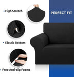 KEKUOU Stretch Single Sofa Slipcover 1 Piece Couch Sofa Cover Furniture - Image 4
