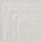 MIULEE Cream Linen Pillow Covers Pack of 4 Decorative Natural Solid Throw - Image 6