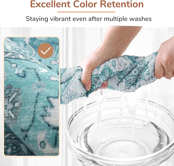 OPPODREAM Soft 6x9 Area Rugs, Washable Rug 6x9 - Image 6
