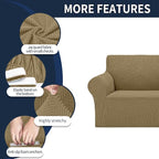 Cupuamon 2026 New Stretch Loveseat Sofa Slipcovers Couch Cover - Image 4