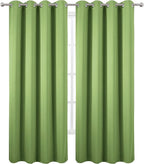 LEMOMO Light Green Blackout Curtains - Image 2