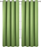 LEMOMO Blackout Curtains 66 x 95 inch/Light Green Curtains Set of 2 - Image 2