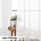 Simplebrand White Valances 14 Inches Long - Image 3