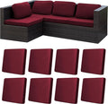 8Pcs Stretch Patio Cushion Covers, Outdoor Couch Covers Replacement, Outdoor by BIETYONE