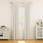 YaFex Curtain Rods 2 Pack 32-58 Inch, Heavy Duty 1 Inch Curtain Rod, Modern - Image 2