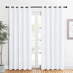 NICETOWN 50% Light Blocking Curtain Panels by NICETOWN